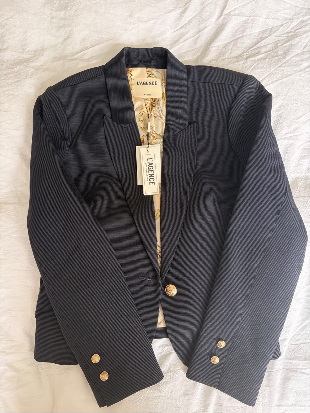 L’AGENCE Structured Blazer – New With Tags – Size 10